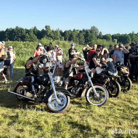 Мотоцикл боббер чопер круизер