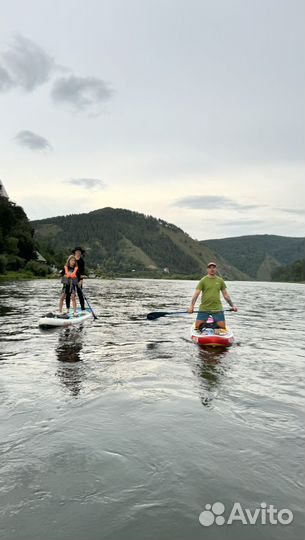 Прогулки на сапах по Мане