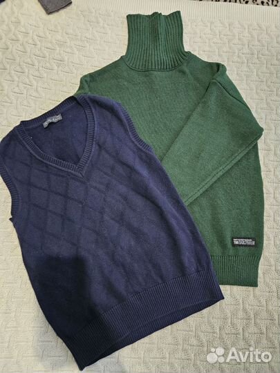 Школьная одежда для мальчика пакетом 122-128