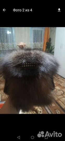 Шапка норковая женская