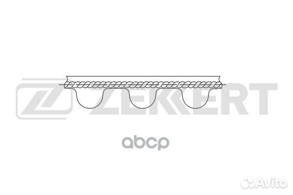 Ремень зубчатый грм Honda Civic VII 01- Stream