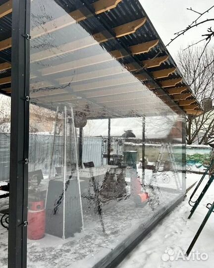 Мягкие окна для беседок