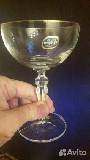 Фужеры креманки Bogemia для шампанского,мороженого