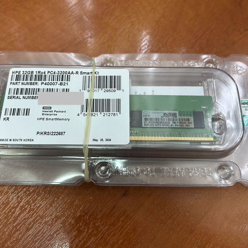 [P40007-B21] Оперативная Память Hp 32gb P40007-B21 P41682-001