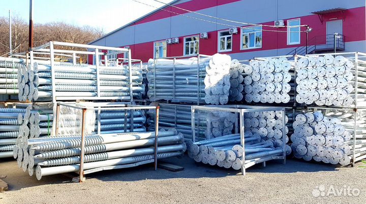 Винтовые сваи монтаж и продажа