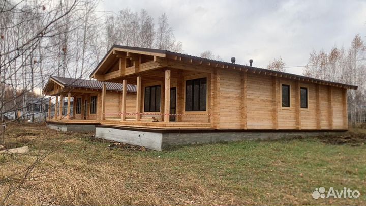 Дом из профилированного бруса под ключ