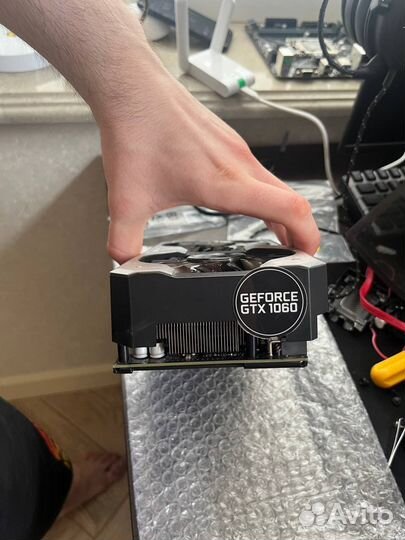 Видеокарта 1060 6 gb palit jetstream