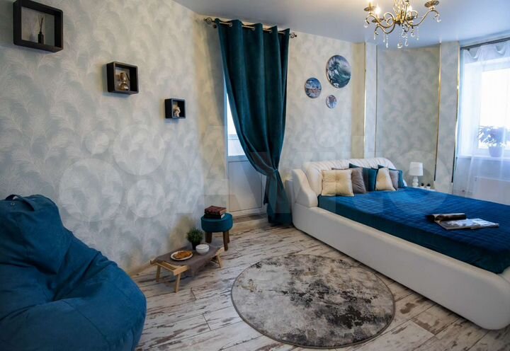 1-к. квартира, 45,6 м², 10/17 эт.