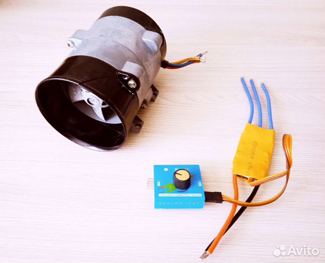 Автомобильная турбина 12v