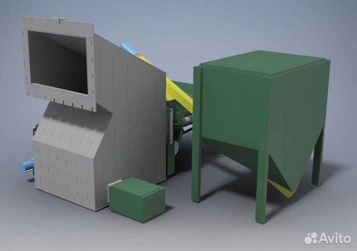 Пеллетные горелки с водяным охлаждением 2 мвт