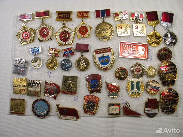 Значки СССР. Комсомол, кпсс, влксм, пионер