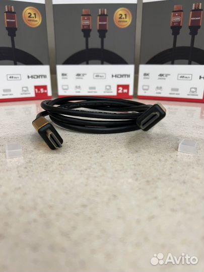 Кабель hdmi v 2.1 8k/4k Rexant Gold