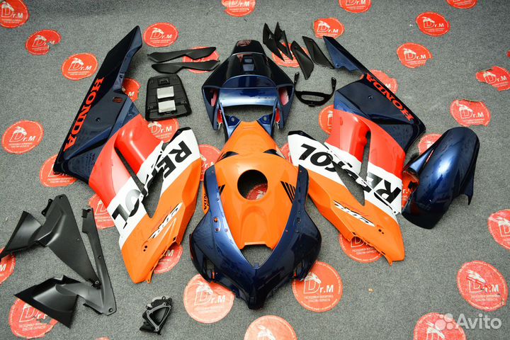 Honda CBR1000RR 2004 2005 04 05 пластик под ориг