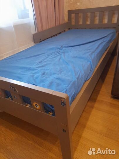 Детская кровать от 3 лет с матрасом бу