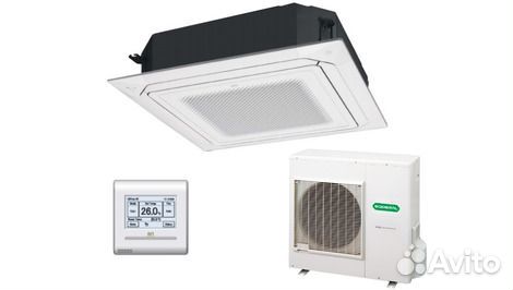 Кассетный кондиционер General auhg36L (3ф)