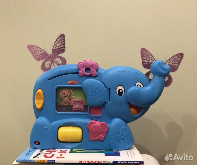 Интерактивная развивающая игрушка слон playskool