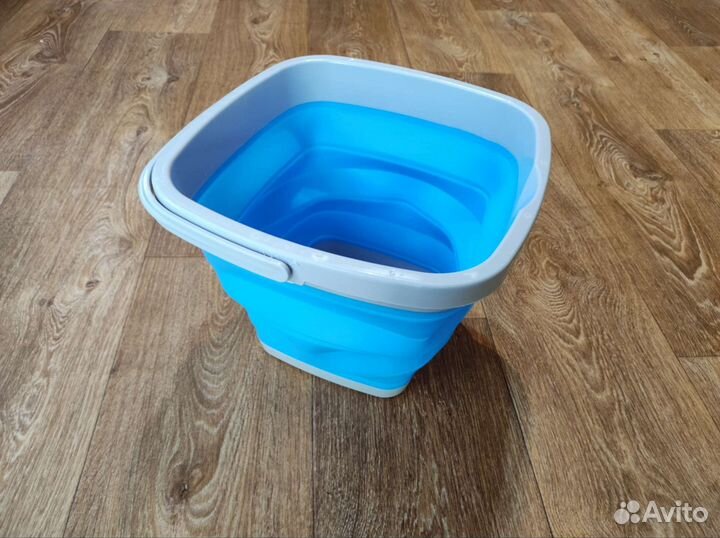 Ведро складное силиконовое, для замеса прикормки