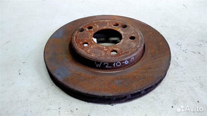 Диск тормозной вентилируемый передний mersedesben