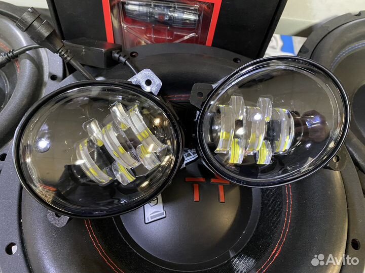 Противотуманные LED Фары 140W Калина, Ларгус птф