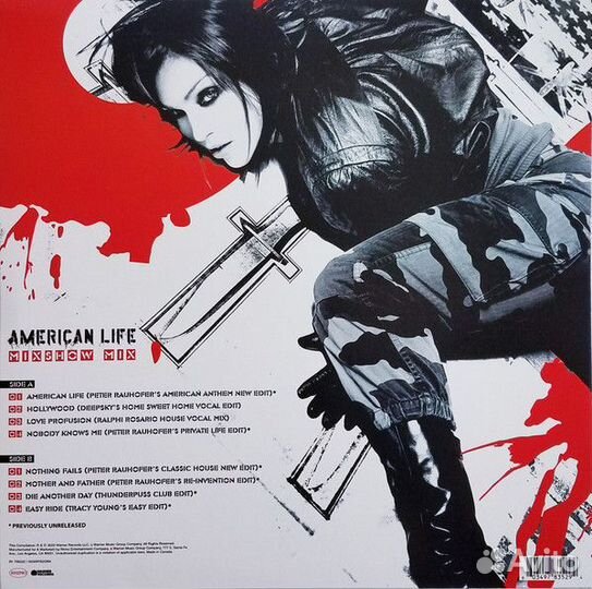 Виниловая пластинка madonna - american life MIX sh