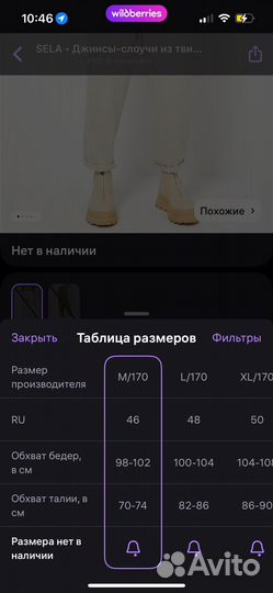 Джинсы Sela M
