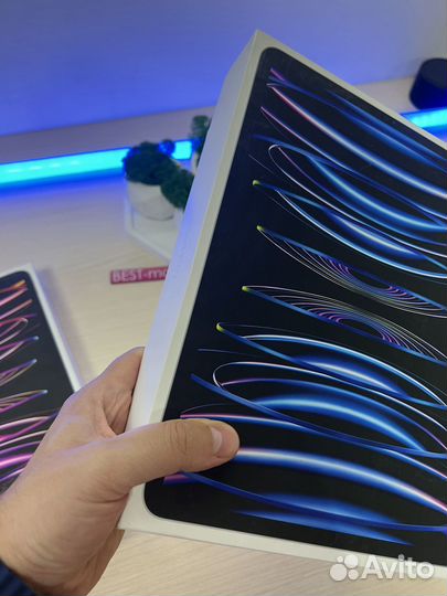 Новый iPad Pro 12.9 M2 (2022) 512Gb LTE Silver