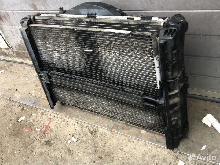 Кассета радиаторов bmw 3 е90 n52b25