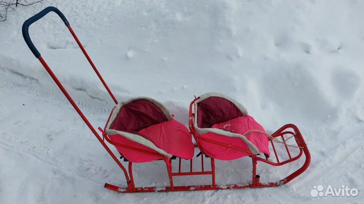 Санки для двойни