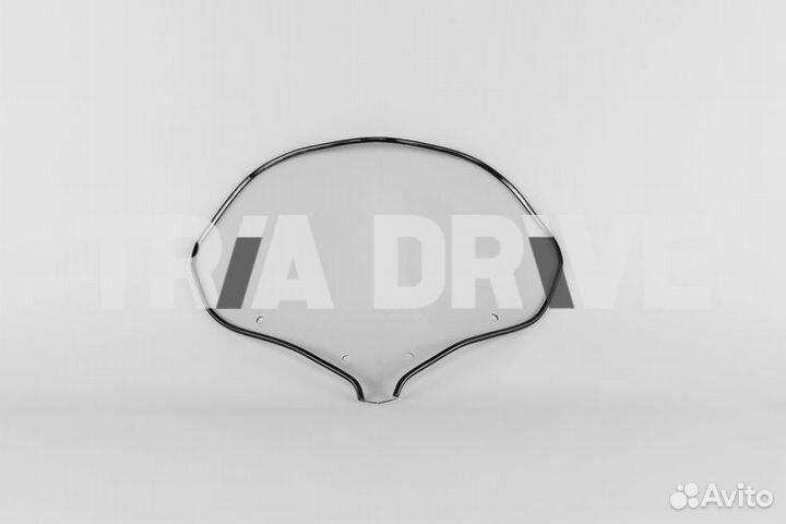 Стекло ветровое на снегоход Stels Капитан(32см3мм)