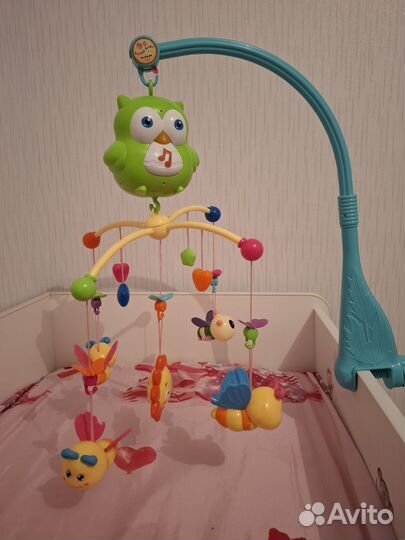 Мобиль в кроватку музыкальный
