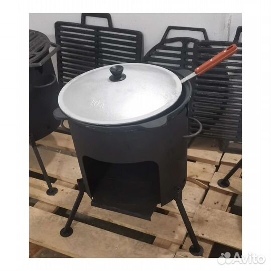 Комплект: Казан+Печь+Шумовка