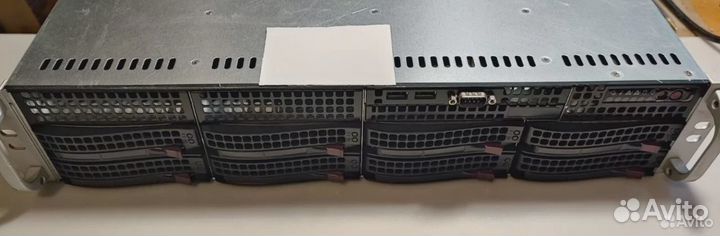 Сервер Supermicro(e5 2650v4*2,128gb ddr4,1tb*2)