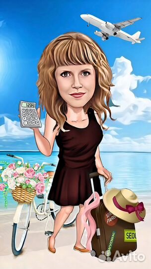 Шаржи на заказ по фото. пряник шарж