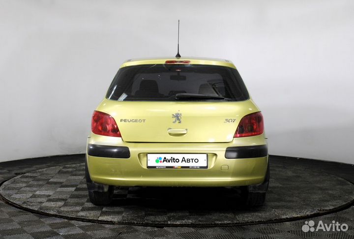 Peugeot 307 1.6 AT, 2004, 203 587 км