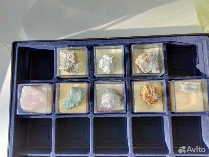 Коллекция камней Минералы сокровища земли
