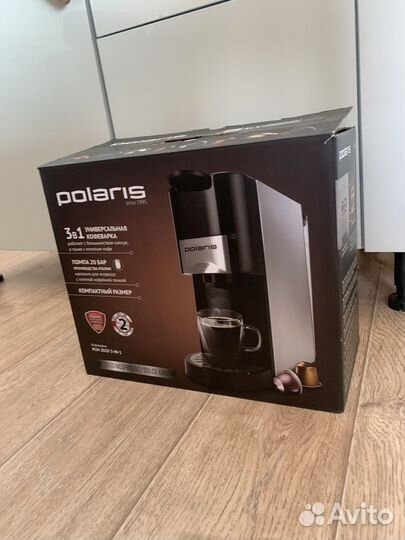 Капсульная кофемашина polaris