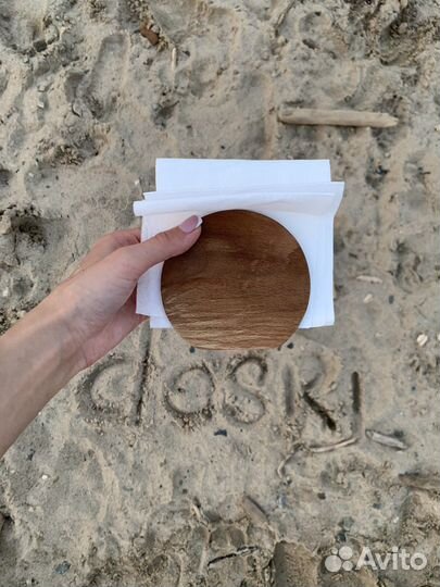 Салфетница из бука