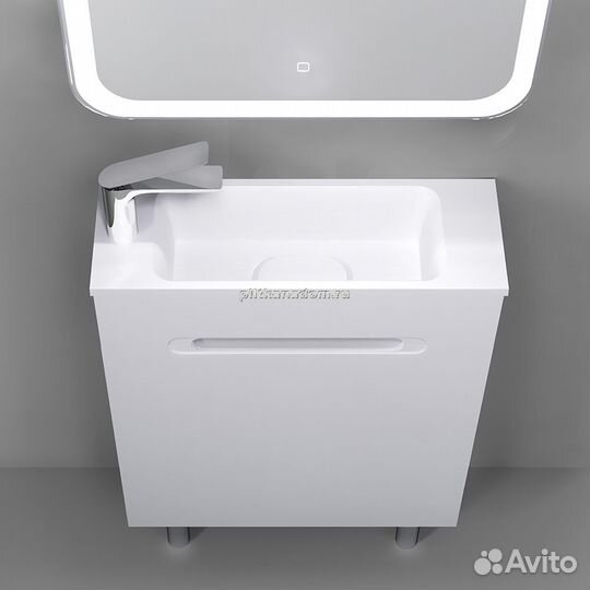 Jorno Mol.01.60/P/W/JR Тумба Modul 60, белая подвесная