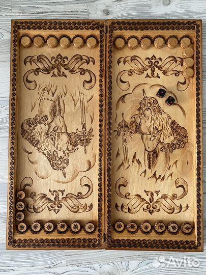 Нарды ручной работы