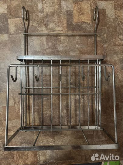 Органайзер на рейлинг полка подвесная