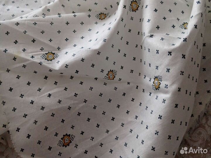 Ткань ситец СССР, m 18