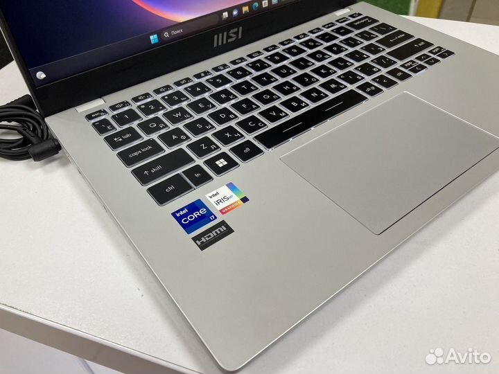 Свежий MSI Modern 14 C12M-238RU на гарантии