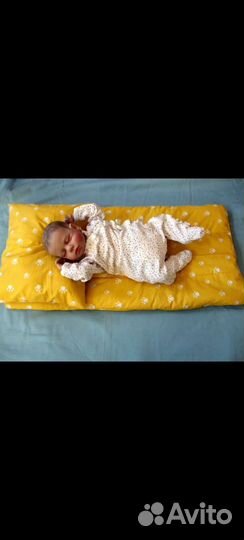 Комплект в коляску подушка матрас одеяло