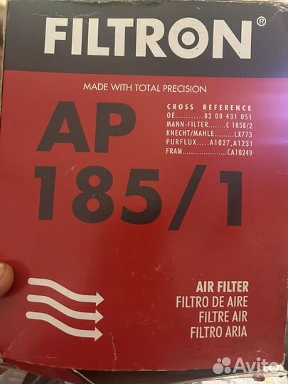 Фильтр салона filtron K 1014