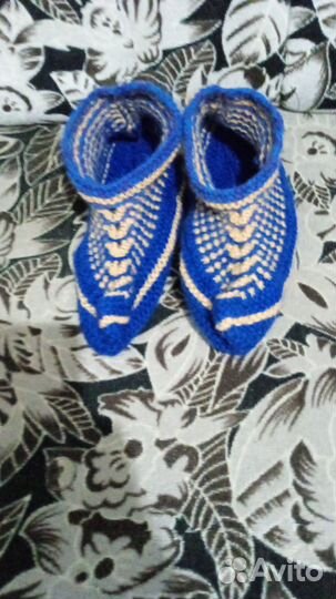 Вязанные следки