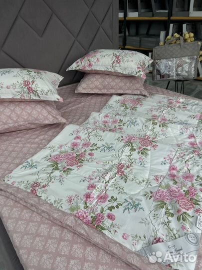 Белье постельное с готовым одеялом