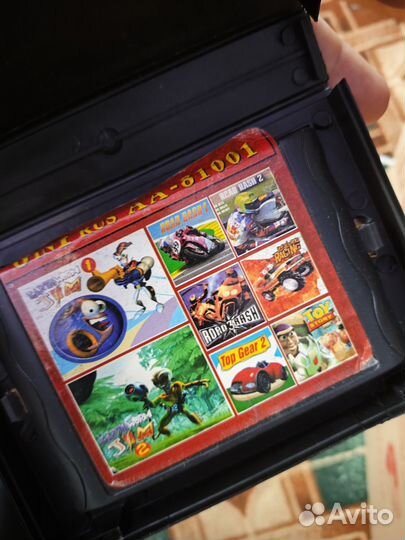 Картридж на sega сега