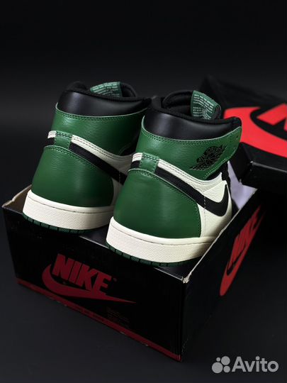 Кроссовки Nike Air Jordan 1 High Pine Green