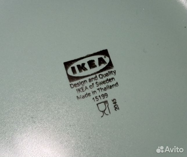 Пара тарелок IKEA