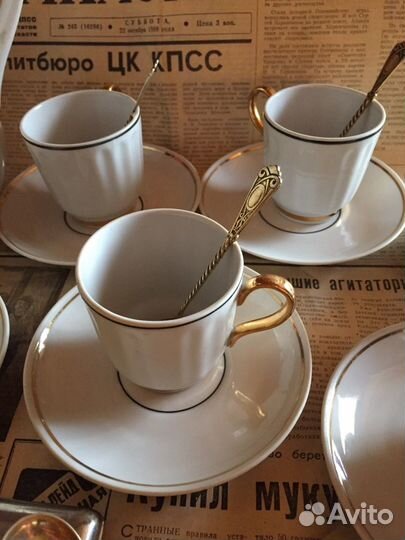 Сервиз кофейный СССР